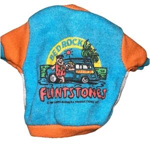 Vintage Barbie‎ Doll Shirt The Flintstones Bedrock RARE